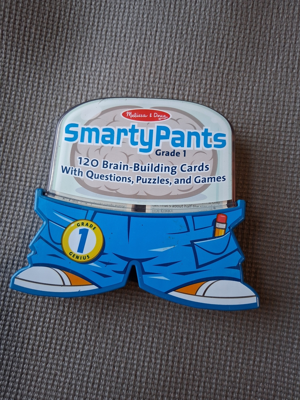 Melissa & Doug SmartyPants Grade 1 Brain-Building Card Set